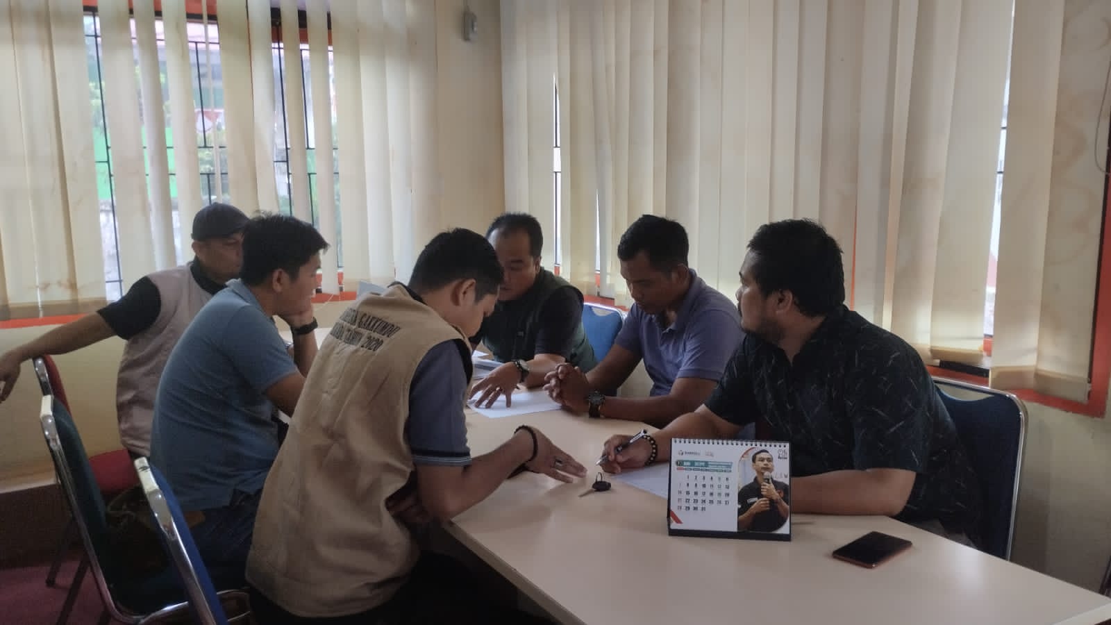 Kordiv P3S melaksakan Rapat sebelum melakukan penelusuran