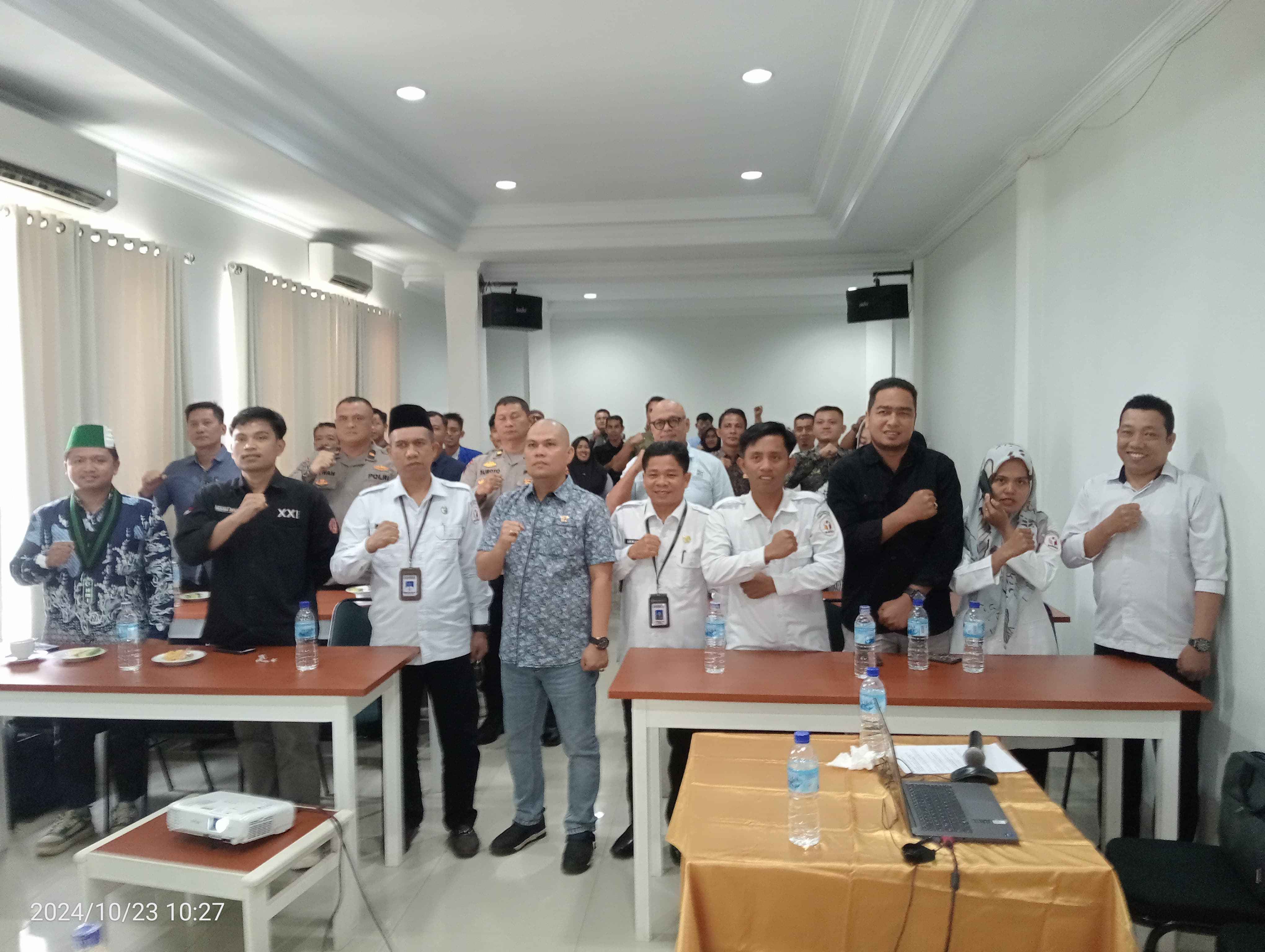 Kordiv HP2H Bawaslu Kab. Bungo Menghadiri Rakor