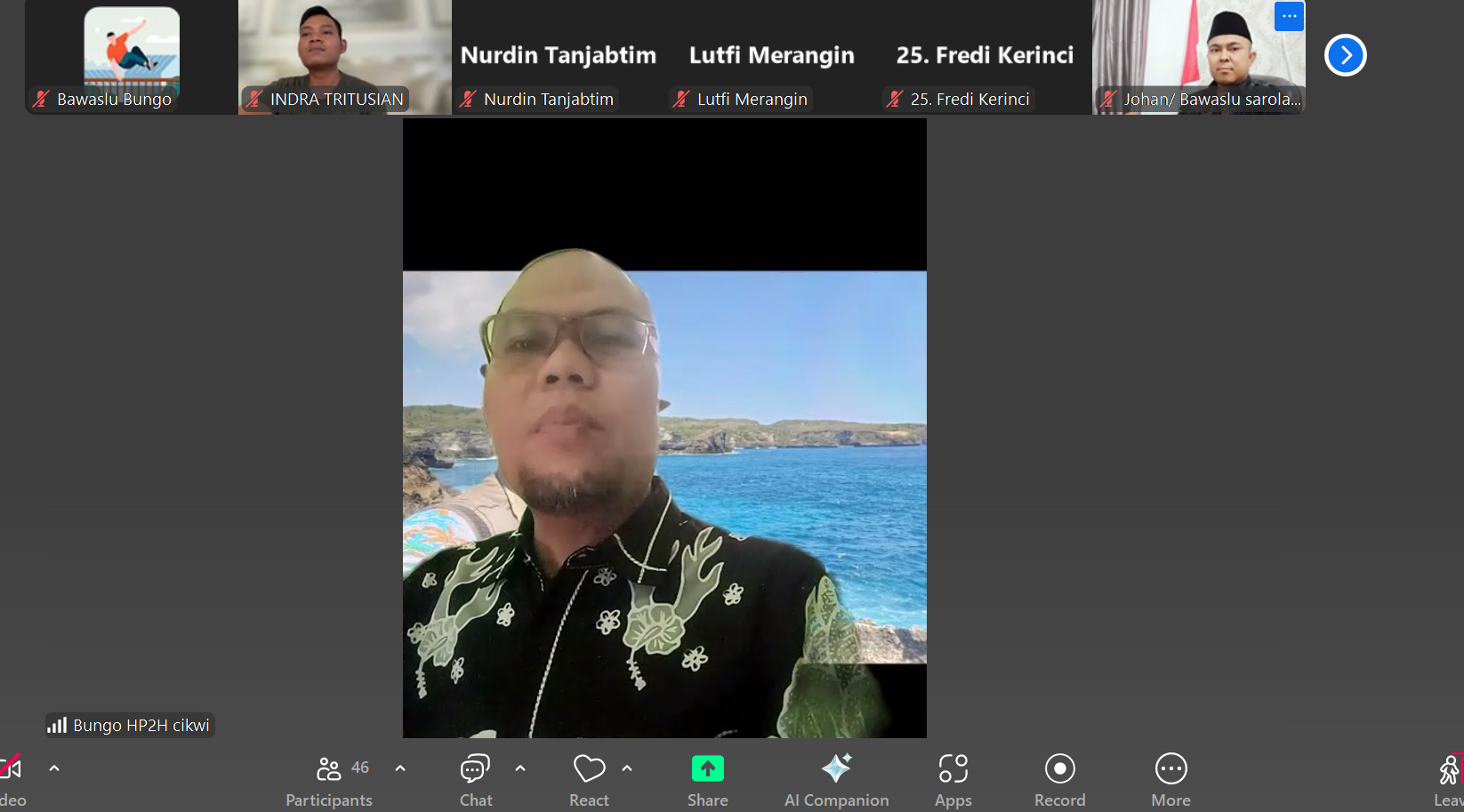 Kordiv HP2H Mengikuti Rakoor PDPB