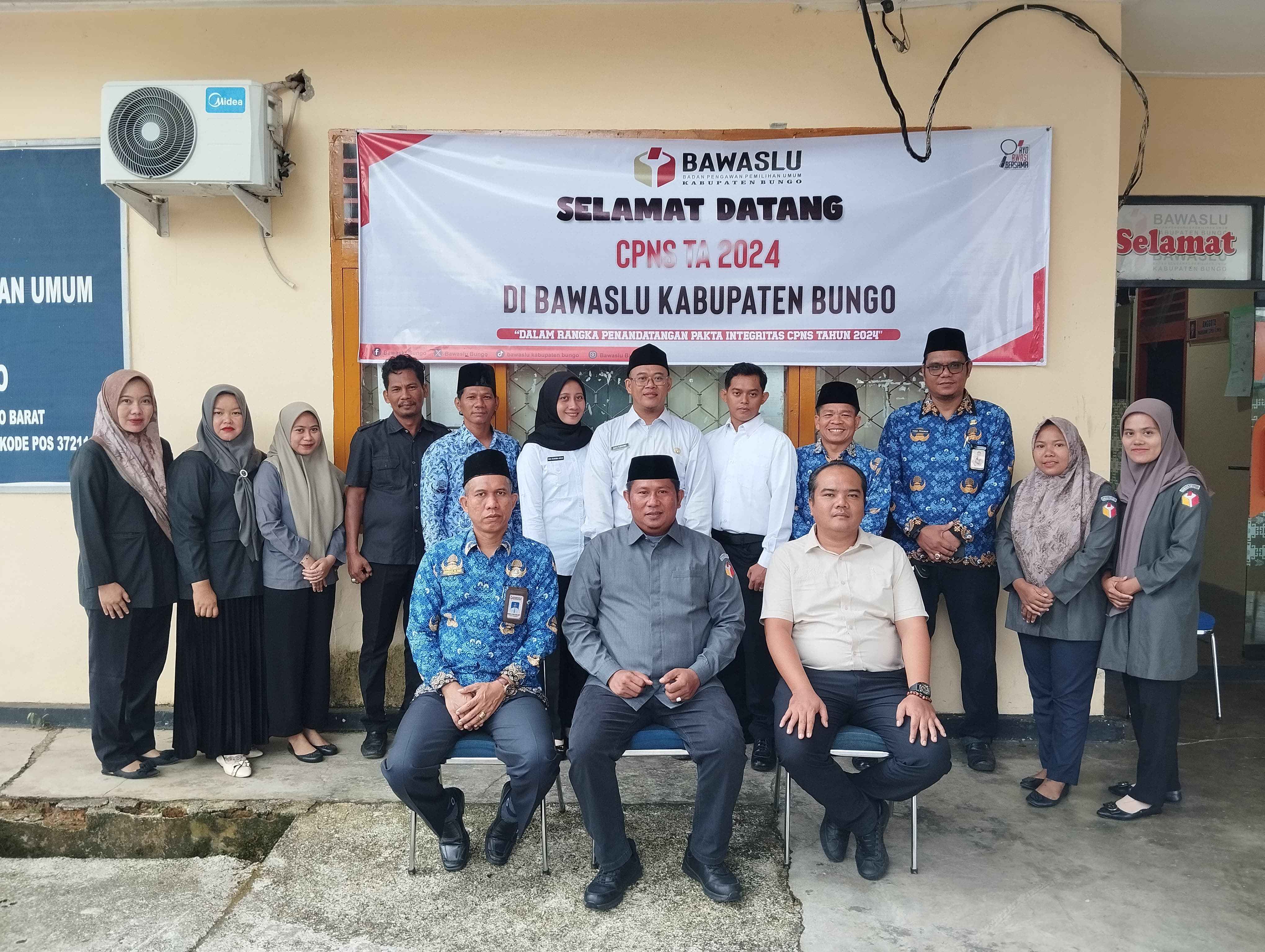 Ketua dan Anggota Bawaslu Menghadiri Memperingati Hari Lahir Pancasila