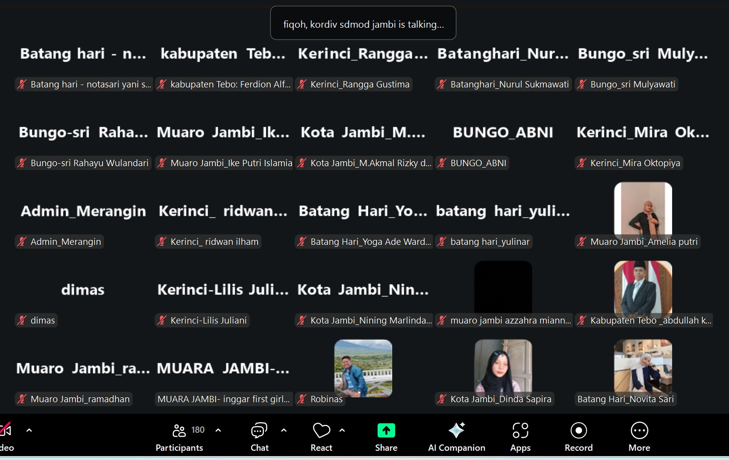 Peserta P2P Mengikuti Kegiatan Secara Daring