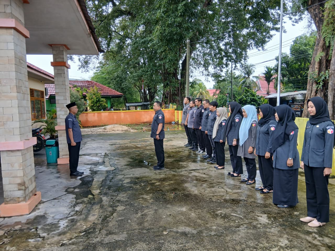 Bawaslu Kabupaten Bungo gelar apel pagi sebagai bentuk penguatan kedipsilinan di masa non tahapan  