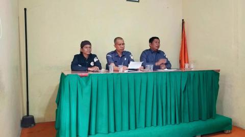 Ketua Bawaslu Kabupaten Bungo membuka kegiatan rapat persiapan konsolidasi demokrasi