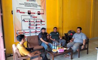 Kunjungan Kordive HP2H Ke Panwascam Kec. Jujuhan