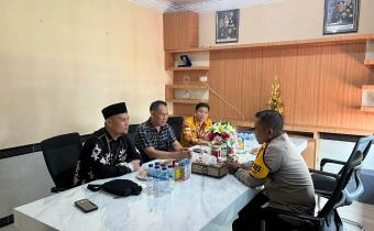 Anggota Bawaslu Kabupaten Bungo Mardawi lakukan kunjungan resmi ke Polres Bungo 