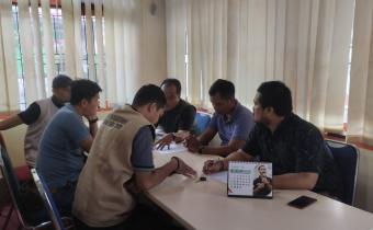 Kordiv P3S melaksakan Rapat sebelum melakukan penelusuran