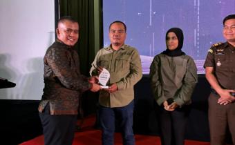 Kordiv P3S (Herik Parnando) menerima Penghargaan Prestasi Terbaik 1 Tingkat Provinsi Jambi