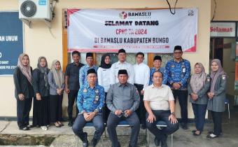 Ketua dan Anggota Bawaslu Menghadiri Memperingati Hari Lahir Pancasila